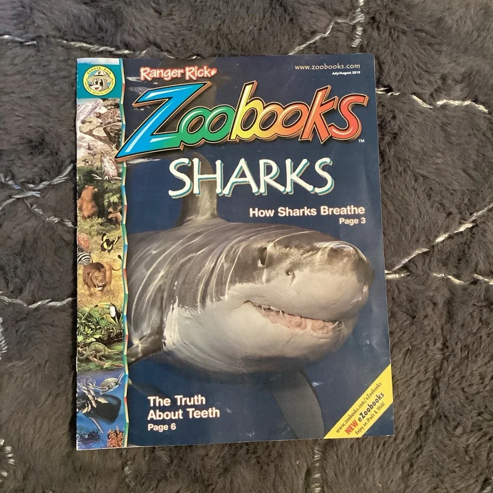 Ranger Rick Zoobooks Shark Magazine July/August 2019